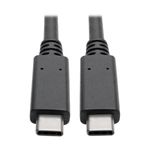 Tripp-Lite-U420-003-G2-5A-cavo-USB-0914-m-USB-3.2-Gen-2-3.1-Gen-2-USB-C-Nero--Eaton-Tripp-Lite-Series-USB-C-Cable-M-M---