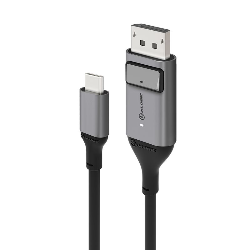 ALOGIC-ULCDP02-SGR-cavo-e-adattatore-video-2-m-DisplayPort-USB-tipo-C-Nero-Grigio--2M-ULTRA-USB-C-MALE-TO-DP---MALE-ACAB