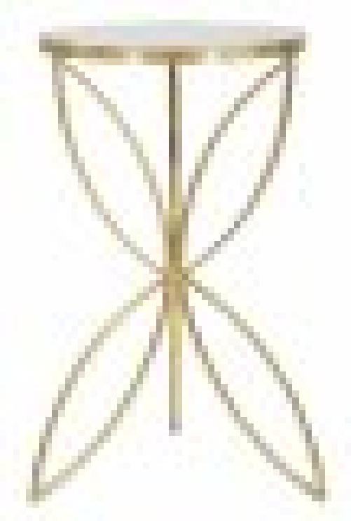 Tavolinetto Motivo Farfalla cm diam 35X60 - BUTTERFLY