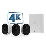 Arlo Ultra 2 Telecamera di Sorveglianza esterno, set da 3 bianco