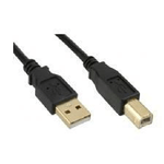 Microconnect USBAB5G cavo USB USB 2.0 5 m USB A USB B Nero