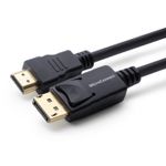 Microconnect MC-DP-HDMI-1000 cavo e adattatore video 10 m DisplayPort Nero (DisplayPort 1.2 to HDMI Cable - DisplayPort