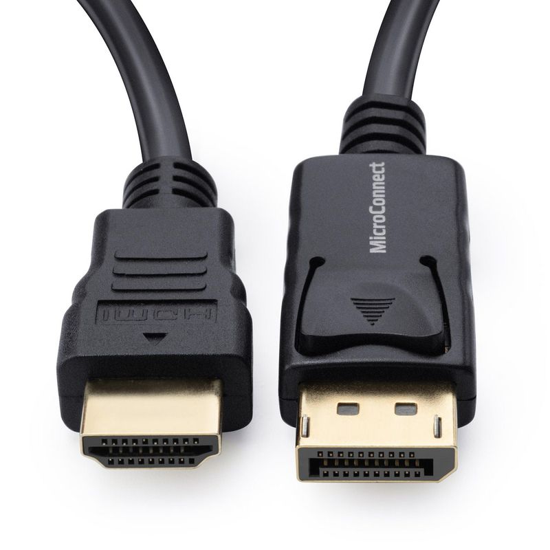 Microconnect-MC-DP-HDMI-1000-cavo-e-adattatore-video-10-m-DisplayPort-Nero--DisplayPort-1.2-to-HDMI-Cable---DisplayPort-