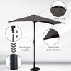 Outsunny-Ombrellone-Semicircolare-da-Parete-con-Manovella-in-Poliestere-e-Metallo-2.7x2.4-m-Grigio