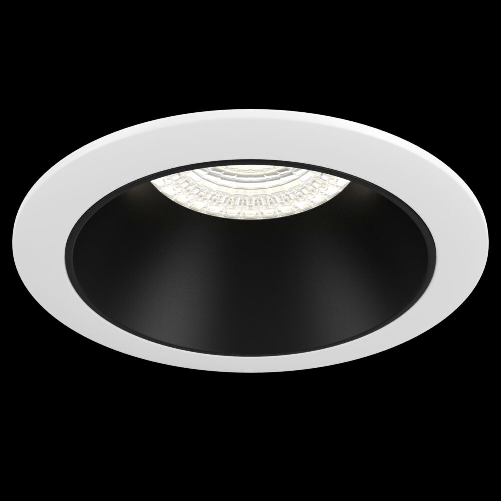 Faretto-Da-Incasso-Moderno-Share-Alluminio-Bianco-1-Luce-Diffusore-Nero