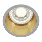 Faretto-Da-Incasso-Moderno-Reif-Alluminio-Bianco-1-Luce-Diffusore-Oro