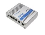 Teltonika-TSW100-switch-di-rete-Gigabit-Ethernet--10-100-1000--Supporto-Power-over-Ethernet--PoE--Blu-Metallico