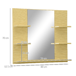 kleankin-Specchio-da-Parete-Rettangolare-per-Bagno-con-5-Ripiani-in-MDF-e-Vetro-80x12.5x70cm