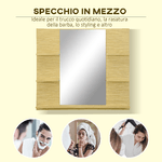 kleankin-Specchio-da-Parete-Rettangolare-per-Bagno-con-5-Ripiani-in-MDF-e-Vetro-80x12.5x70cm