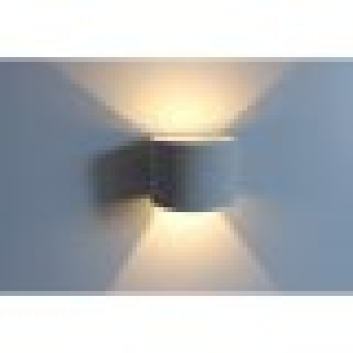 Applique-Led-Da-Parete-Bryana-6W-Carcassa-Bianca-Circolare-Bianco-Neutro-IP65-Doppio-Illuminazione-Angolo-Regolabile-SKU-7091