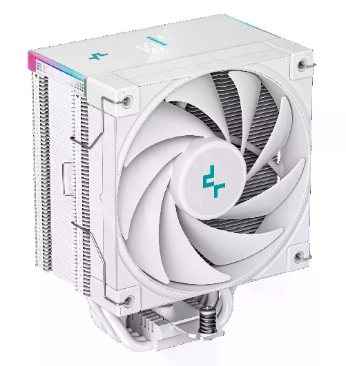 Dissipatore-ad-aria-DeepCool-AK500S-DIGITAL-con-ventola-da-12cm-BIANCO