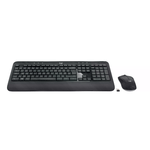 Logitech Advanced MK540 tastiera Mouse incluso Universale USB QWERTY Spagnolo Nero, Bianco