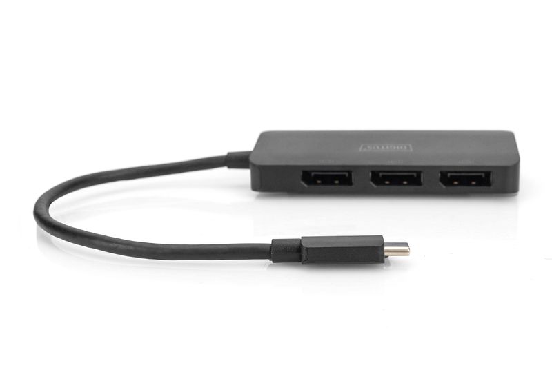 Digitus-Hub-Video-Mst-A-3-Porte--Usb-C™-->-3-Displayport-