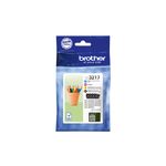 Brother ORIGINALE Brother Multipack nero / ciano / magenta / giallo LC-3217 LC3217VALDR