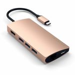 Satechi ST-TCMA2G Notebook-Dockingstation & Portreplikator Verkabelt Thunderbolt 3 Gold (ST-TCMA2G)