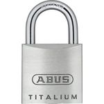 Abus Lucchetto con chiave ABUS Titalium 64ti/25 Acciaio Alluminio normale (25 cm)