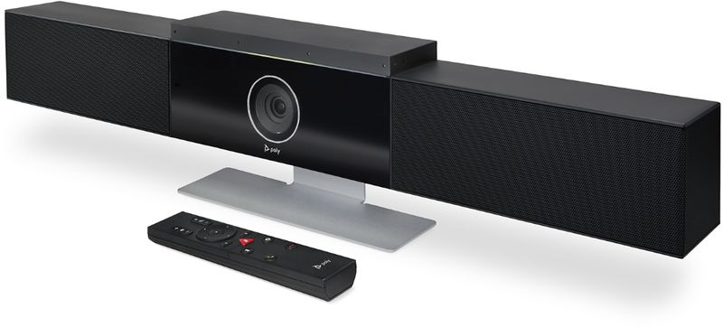 POLY-Studio-Nero--Polycom-Studio-Audio-Video-USB-Soundbar-With-Auto-Track-120-Deg-FOV-4K-Camera-USB-Stereo-Speakerphone-