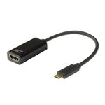 ACT AC7310 cavo e adattatore video 0,15 m USB tipo-C HDMI tipo A (Standard) Nero