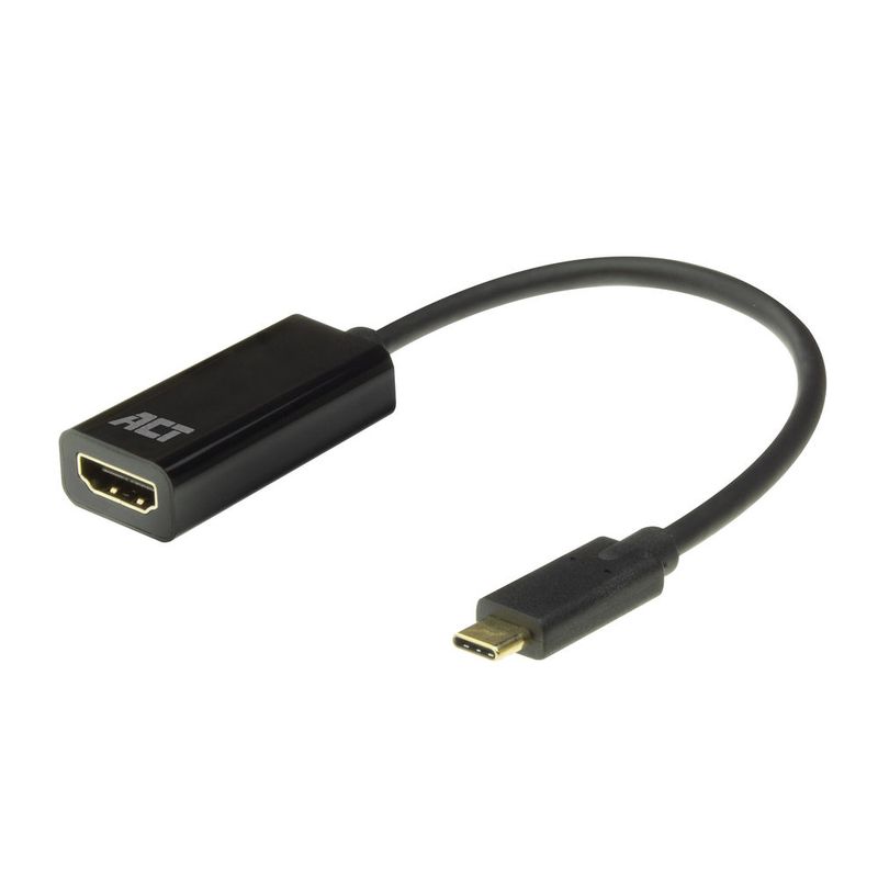 Cavo-adattatore-video-ACT-AC7310-015-m-USB-Type-C-HDMI-Type-A--Standard--Nero