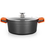 Orbegozo CDH 3020 - Casseruola in Resistente Alluminio Pressofuso - Versatilità e Sicurezza in Cucina