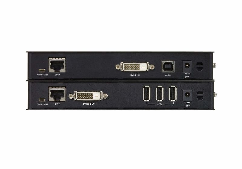 Aten-Extender-KVM-DVI-HDBaseT-con-ExtremeUSB--1920-x-1200-a-100m-