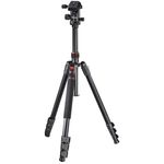 Hama TAR Duo treppiede Fotocamere digitali/film 3 gamba/gambe Nero (TAR Duo Tripod 165 Ball - Hama Tar Duo Ball Tripod w