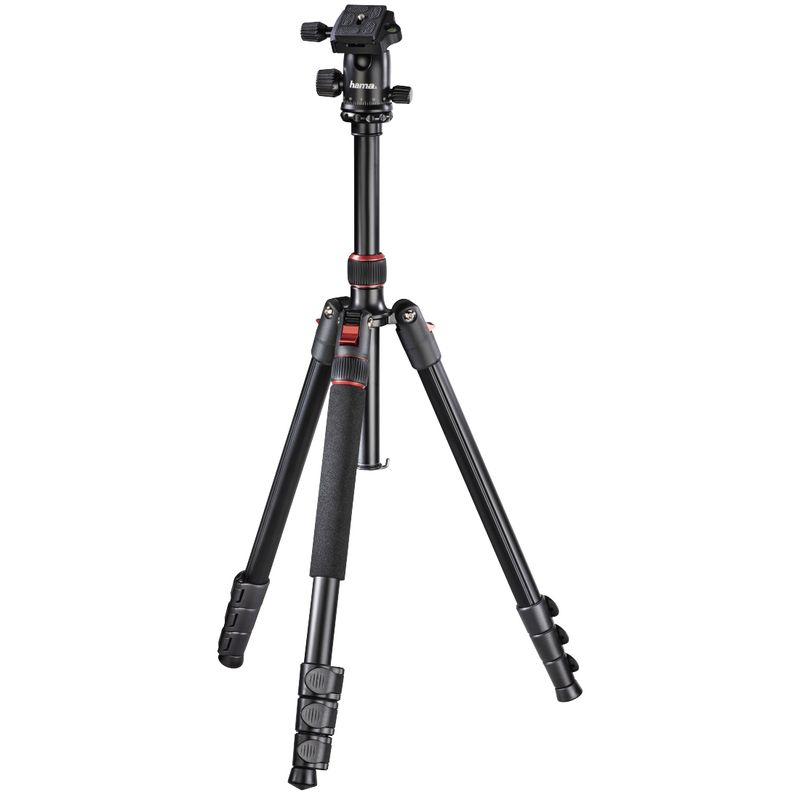 Hama-TAR-Duo-treppiede-Fotocamere-digitali-film-3-gamba-gambe-Nero--TAR-Duo-Tripod-165-Ball---Hama-Tar-Duo-Ball-Tripod-w