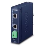 PLANET IPOE-173S divisore di rete Supporto Power over Ethernet (PoE) Blu