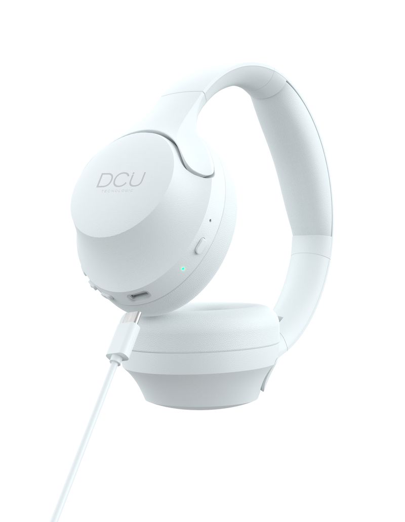 DCU-Advance-Tecnologic-34152520-cuffia-e-auricolare-Cuffie-True-Wireless-Stereo--TWS--Casco-Chiamate-Musica-Sport-Tutti-i-giorni-Bianco