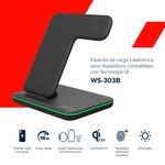 Canyon-WS-303-Universale-Nero-USB-Interno--CANYON-WS-303-3in1-Wireless-charger-Black-