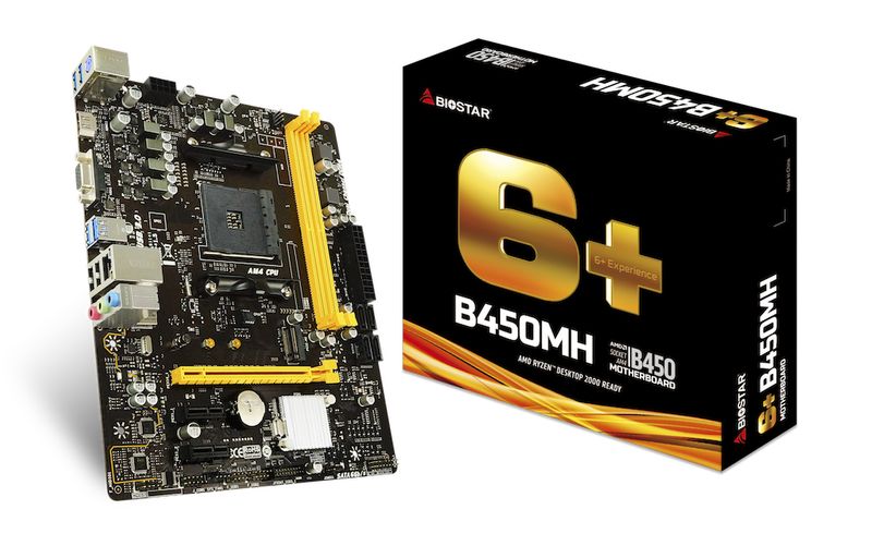 Biostar-B450MH-scheda-madre-AMD-B450-Socket-AM4-micro-ATX