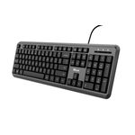 Trust ODY tastiera USB Tedesco Nero (ODY WIRED KEYBOARD - .) - Versione Tedesca