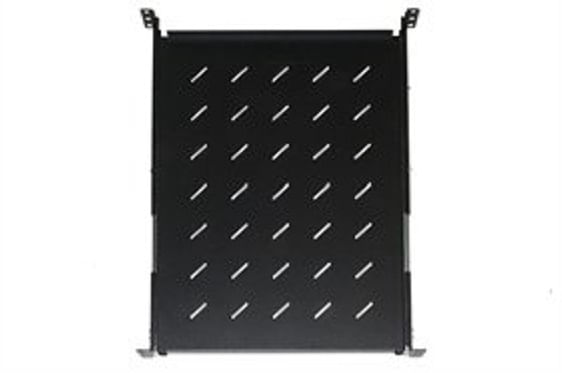 RIPIANO-UNIVERSALE-PER-ARMADIO-RACK-ESTRAIBILE-SU-BINARI-TELESCOPICI-1-UNITA--NERO-650MM.