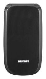 Brondi-Cellulare-Clamshell-Nero-Metal