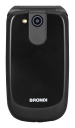 Brondi-Cellulare-Clamshell-Nero-Metal