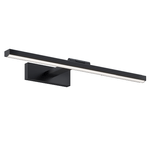 Maytoni Applique Da Parete Moderno Bris Metallo Nero Acrilico 1 Luce Led 12W