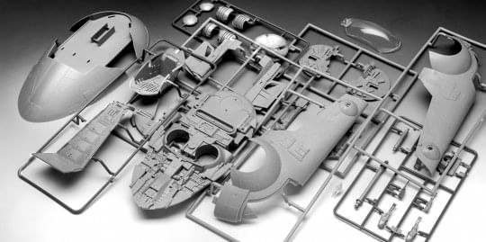 Revell-Boba-Fett-s-Starship---Spaceplane-model---Montagesatz---1-88---Boba-Fett-s-Starship---Beide-Geschlechter---Kunsts