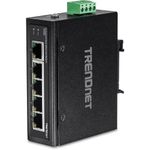 Trendnet TI-E50 switch di rete Non gestito Fast Ethernet (10/100) Nero