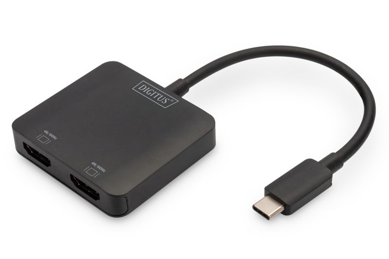 Digitus-Hub-Video-Mst-A-2-Porte--Usb-C™-->-2-Hdmi-