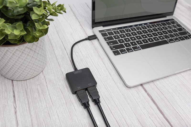 Digitus-Hub-Video-Mst-A-2-Porte--Usb-C™-->-2-Hdmi-