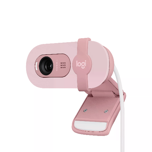 Logitech-Brio-100-webcam-2-MP-1920-x-1080-Pixel-USB-Rosa