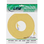 InLine Patch Cable flat, U/FTP, Cat.6A, giallo, 7m