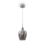 Maytoni Lampadario A Sospensione Moderno Blues Metallo Argento Vetro 1 Luce E14 40W