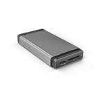 SanDisk SDPR5A8-0000-GBAND lettore di schede USB 3.2 Gen 1 3.1 Gen 1 Type-C Nero Argento (SanDisk Professional PRO-READE