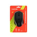 Canyon-MW-19-mouse-Ambidestro-RF-Wireless--USB-Type-A-Ottico-1600-DPI--Canyon-Rechargeable-Wireless-Mouse-BK-