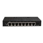 Iggual GES8000 Non gestito Gigabit Ethernet (10/100/1000) Nero