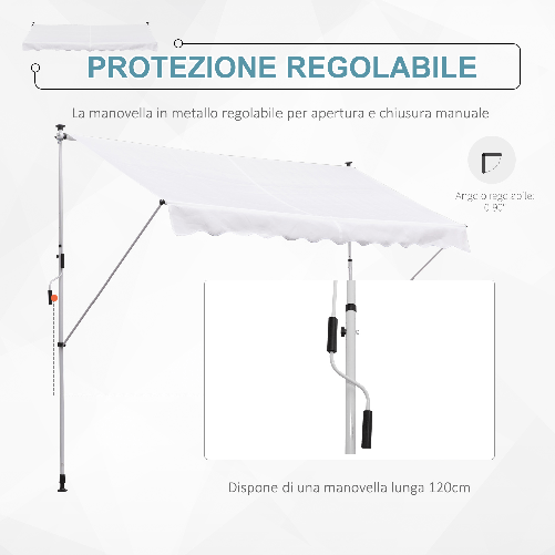 Outsunny-Tenda-da-Sole-a-Bracci-3x1.5m-con-Manovella-e-Struttura-Telescopica-Bianco