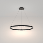 Lampadario-A-Sospensione-Moderno-Rim-Alluminio-Nero-1-Luce-Led-51W