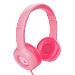 Trust-Nouna-Auricolare-Cablato-A-Padiglione-Musica-e-Chiamate-Rosa