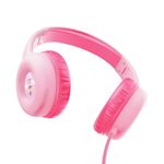 Trust-Nouna-Auricolare-Cablato-A-Padiglione-Musica-e-Chiamate-Rosa